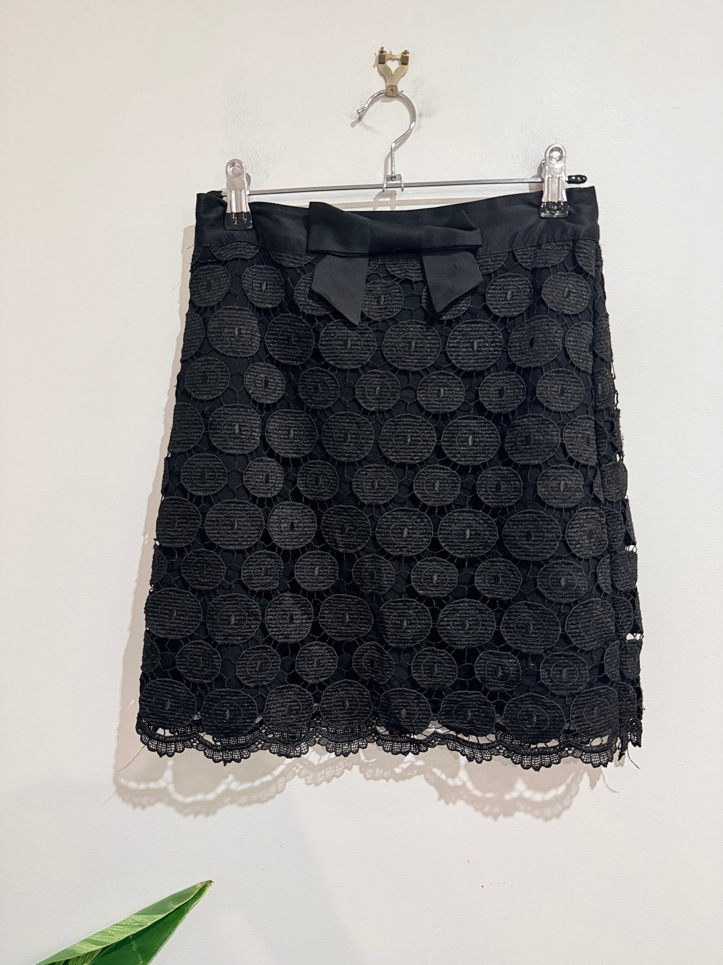 Portmons Lace A-line Mini Skirt Size 6