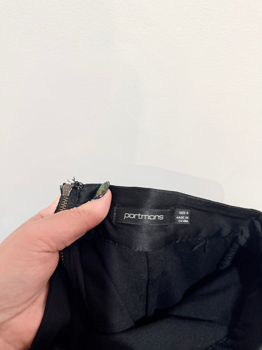 Portmons Lace A-line Mini Skirt Size 6