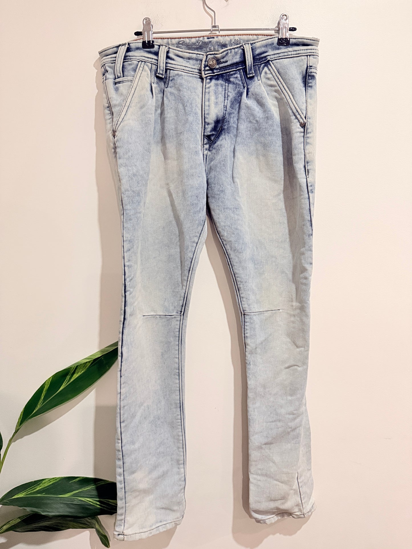 Superdry Acid Wash Denim Jeans Size Waist: 84cm