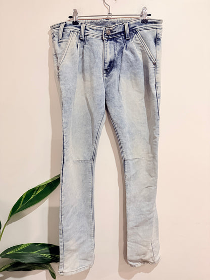 Superdry Acid Wash Denim Jeans Size Waist: 84cm