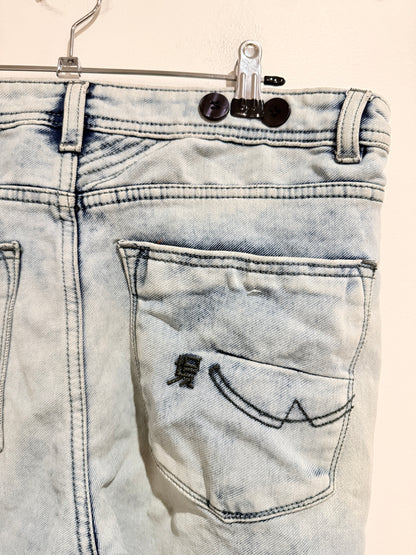 Superdry Acid Wash Denim Jeans Size Waist: 84cm
