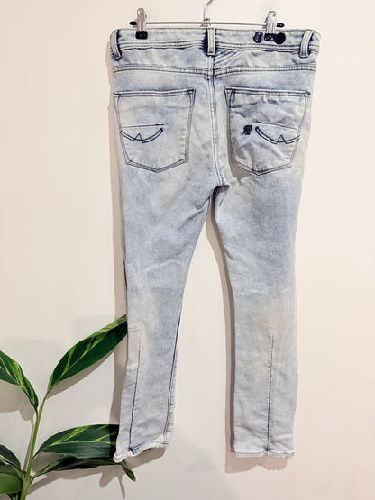 Superdry Acid Wash Denim Jeans Size Waist: 84cm