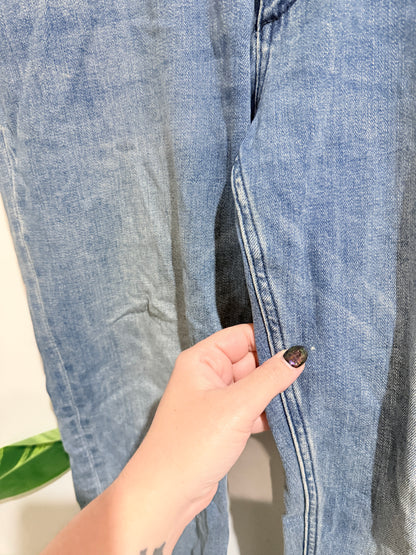 Connor Light-blue Acid-washed Denim Jeans Size 35