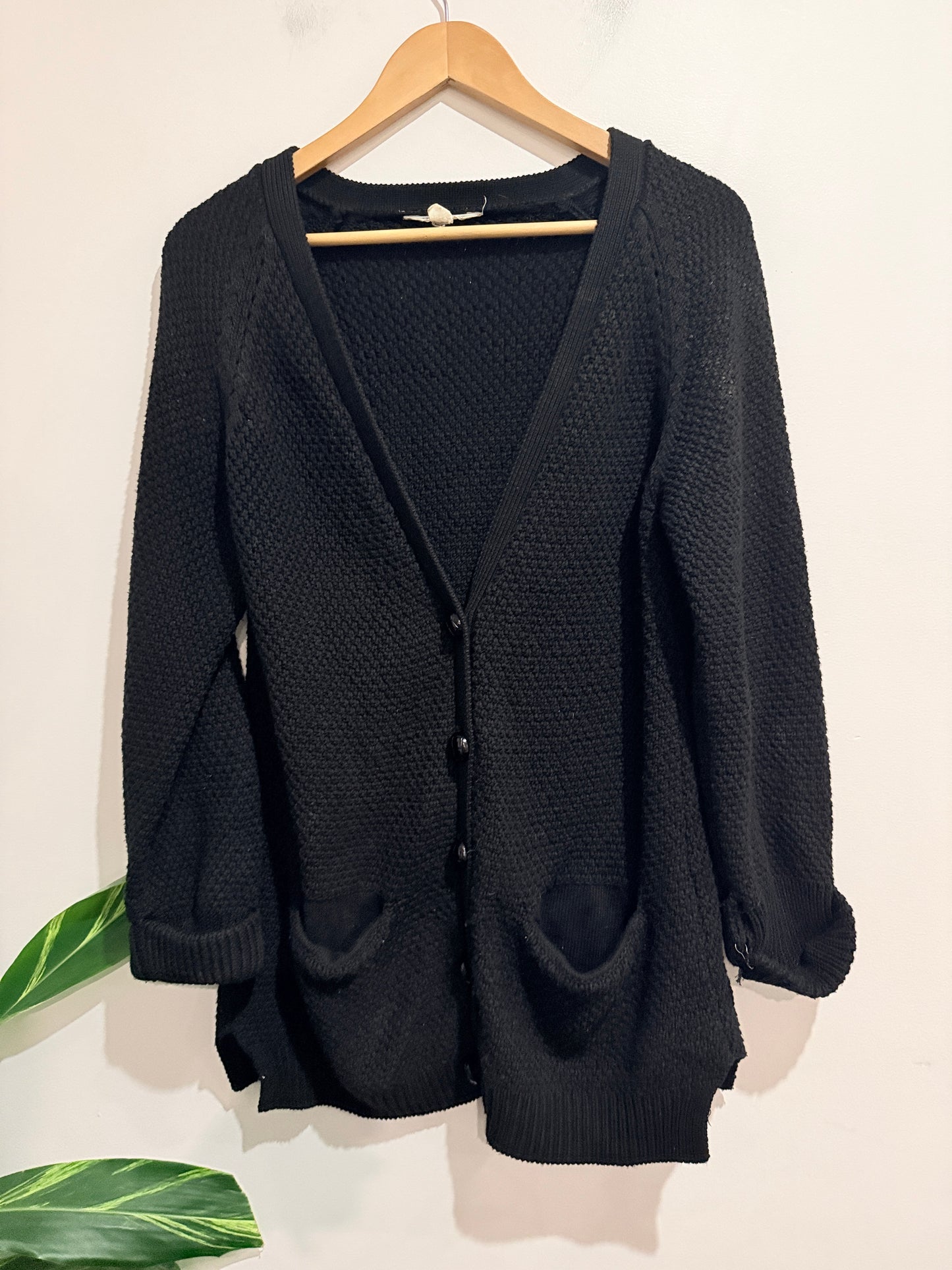 Jay Jays Oversized Knit Cardigan Sweater Size M