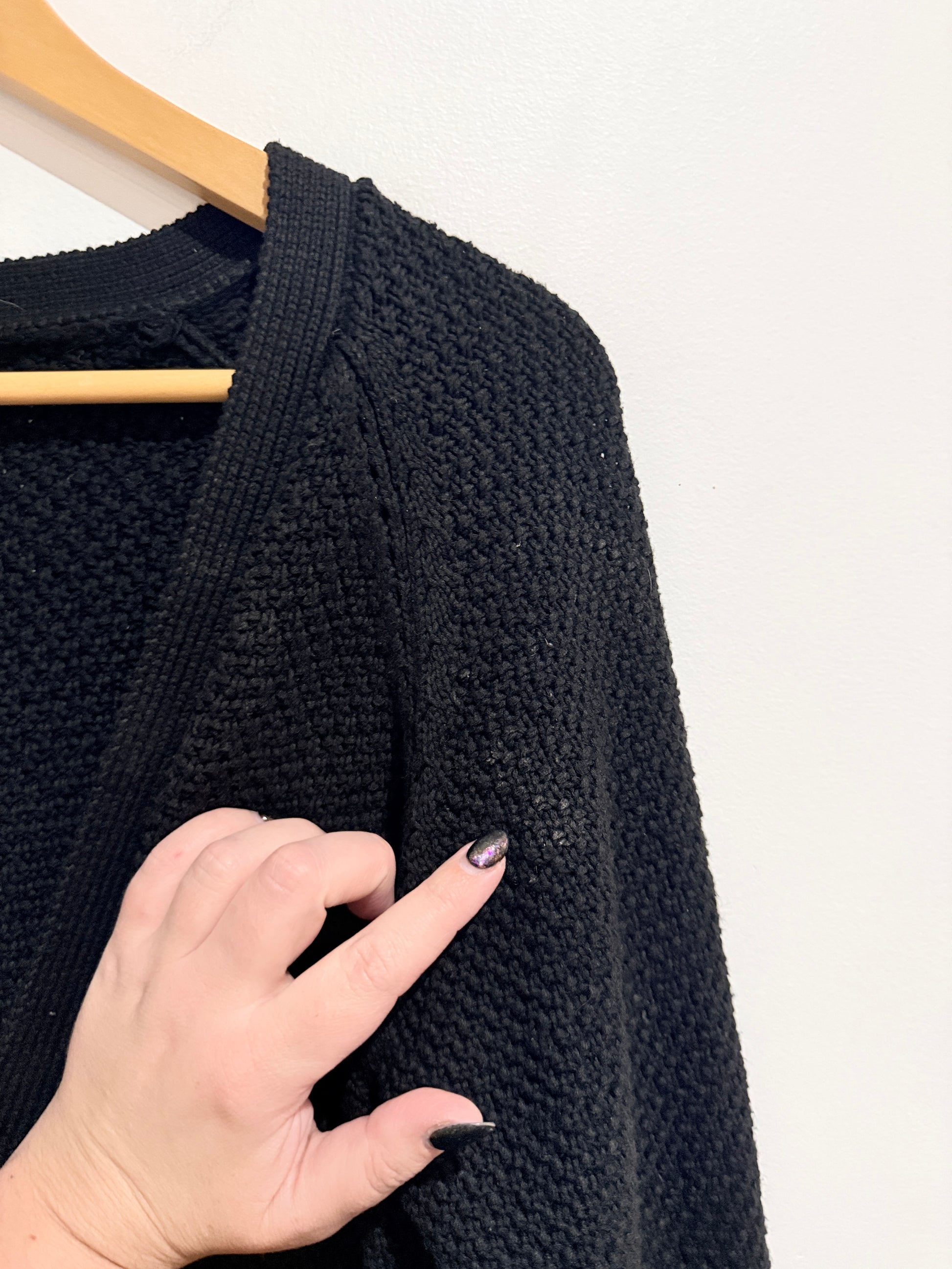 Jay Jays Oversized Knit Cardigan Sweater Size M
