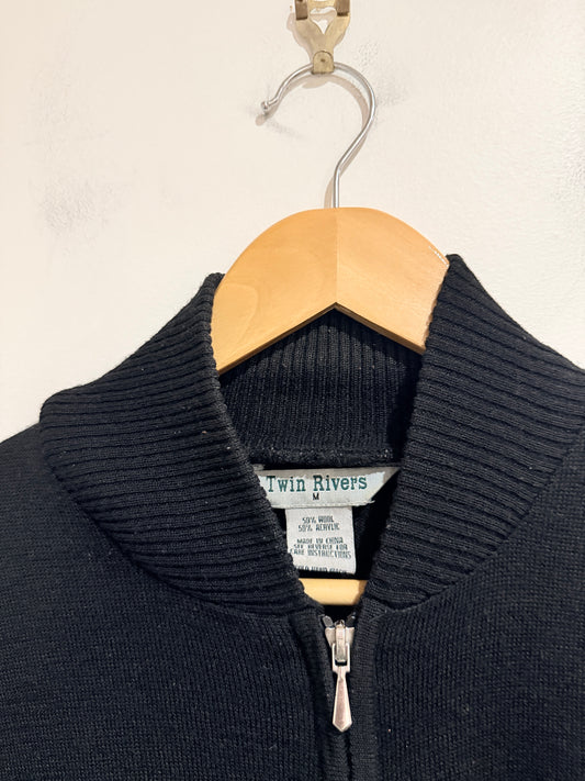 Twin Rivers Full-zip Sweater Jacket Size M