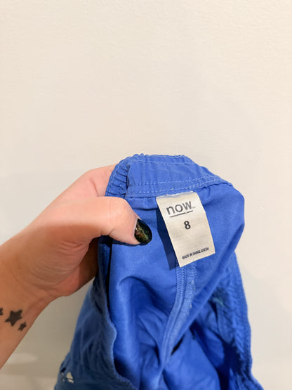 Now Embroidered Mid-rise Shorts Size 8