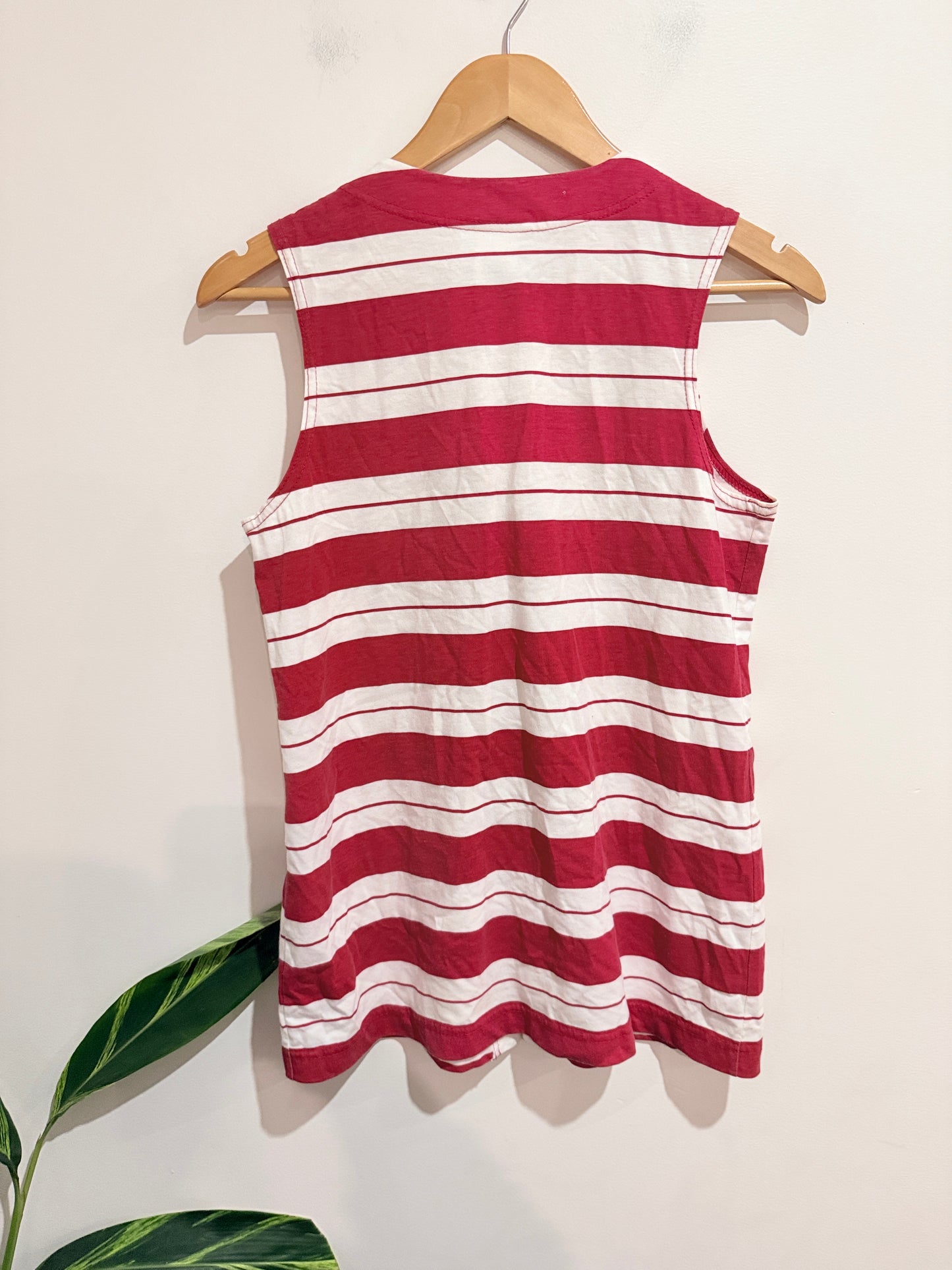 Katies Striped Sleeveless Vest Size 10