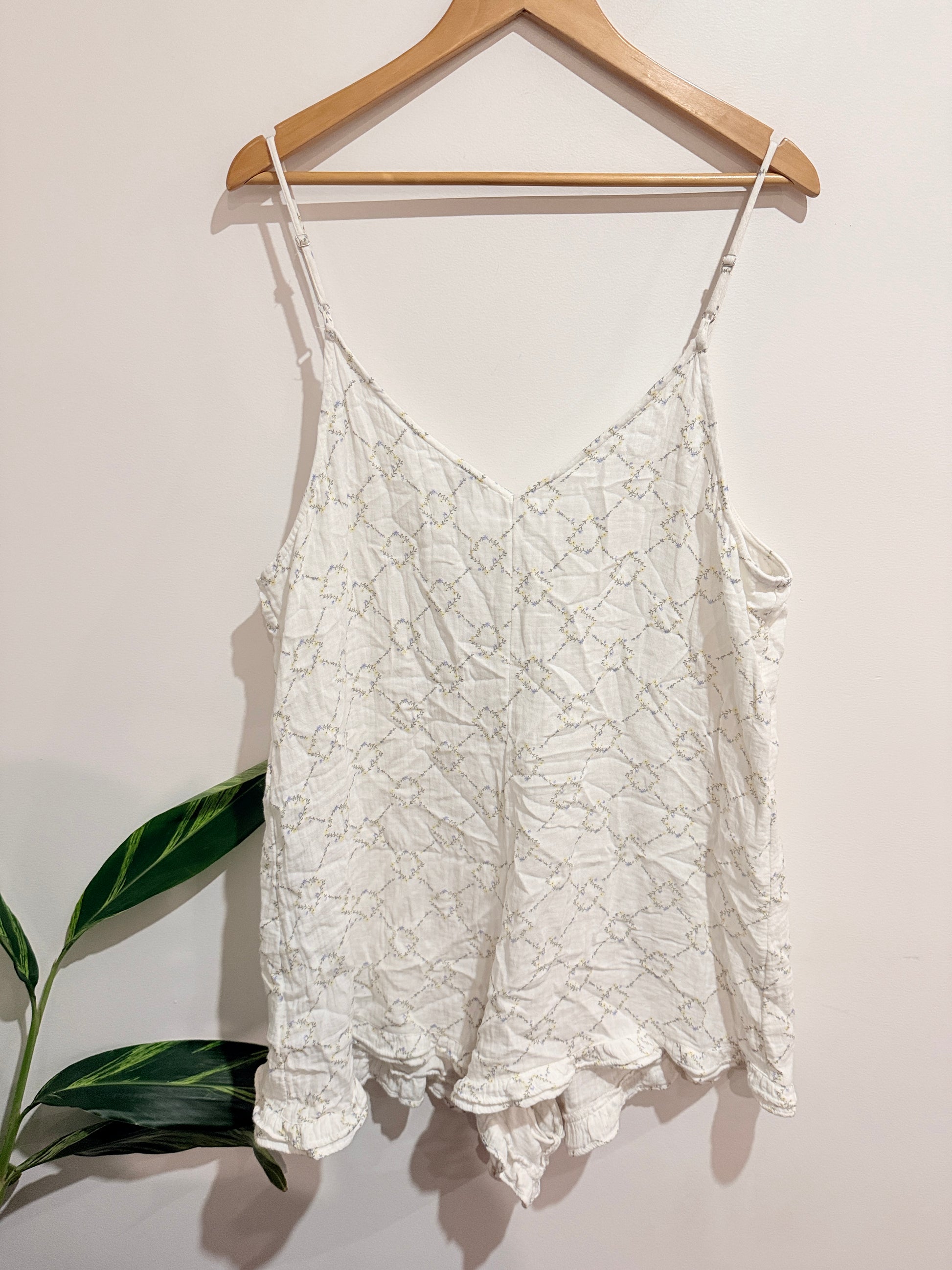Cotton:on Patterned Camisole Top Size 16