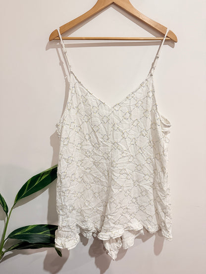 Cotton:on Patterned Camisole Top Size 16