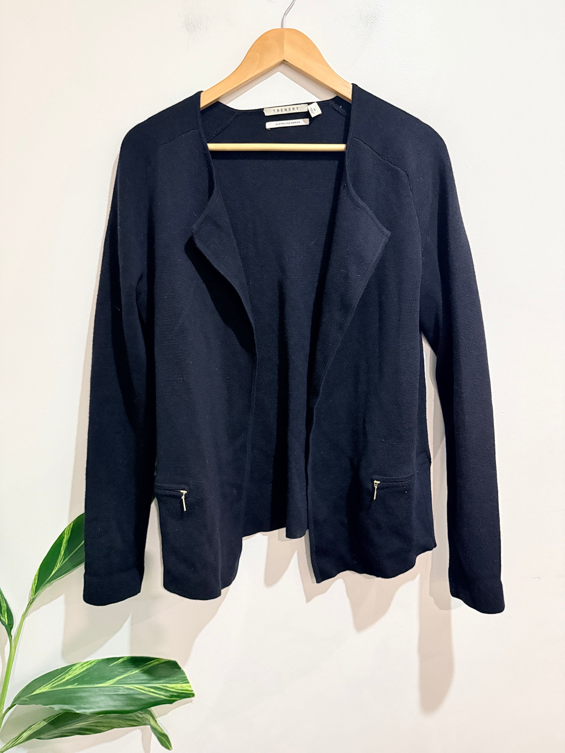 Trenery Open-front Cardigan Jacket Size M