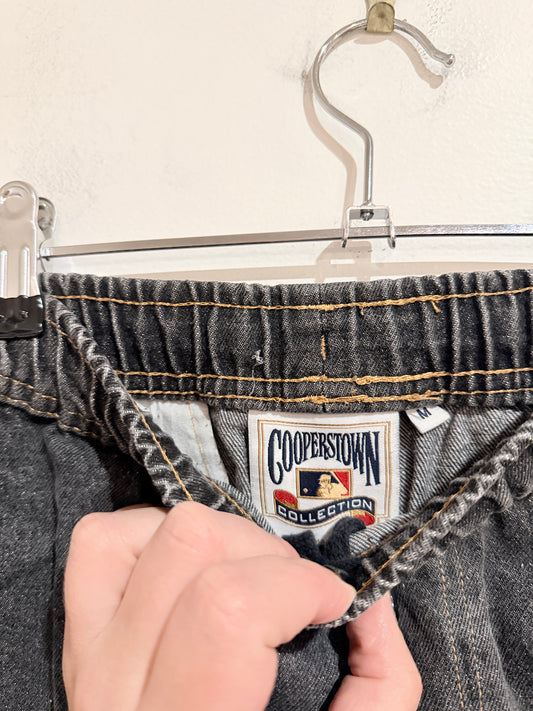 Gooperstown Dodgers Etched Denim Jeans Size M