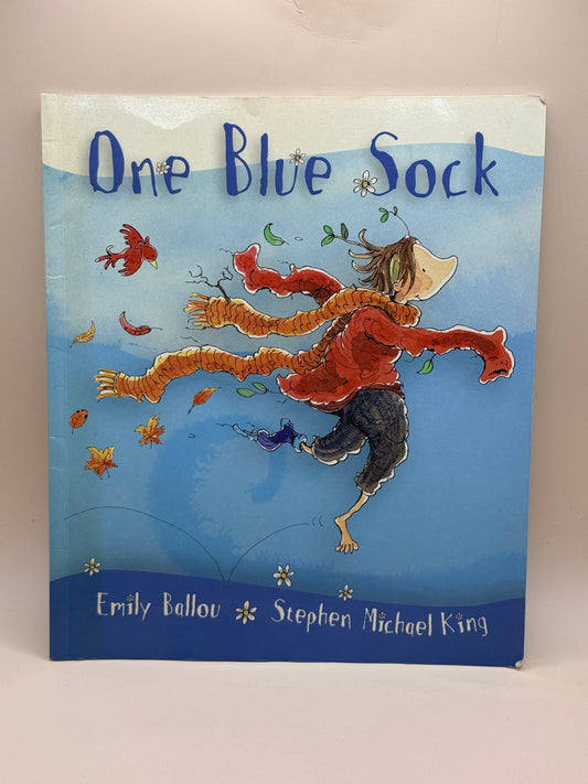 One Blue Sock by Emily Ballou & Stephen Michael King