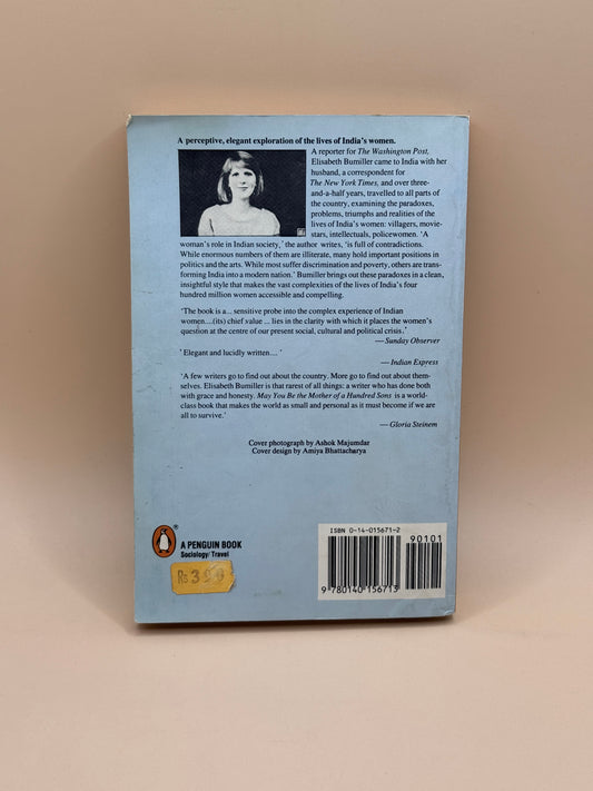 May You Be the Mother of a Hundred Sons by Elisabeth Bumiller