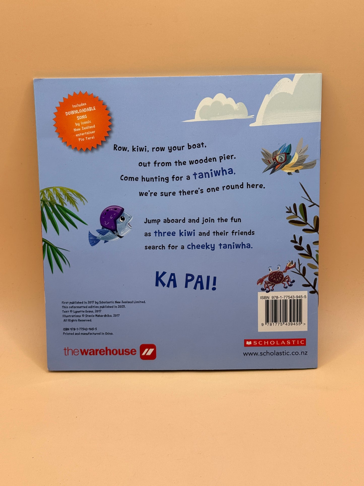 Row, Kiwi, Row Your Boat by Lynette Evans