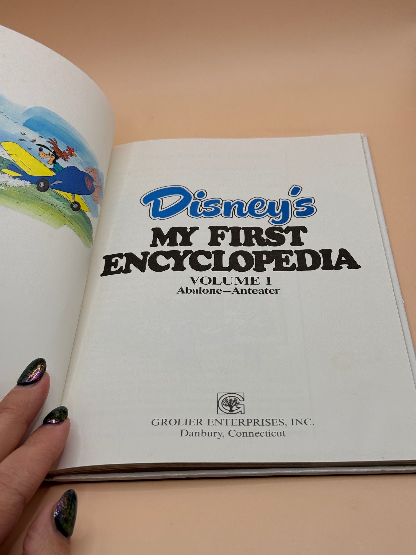 Vintage Disney's My First Encyclopedia: Abalone–Anteater by Disney