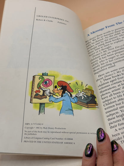 Vintage Disney's My First Encyclopedia: Abalone–Anteater by Disney