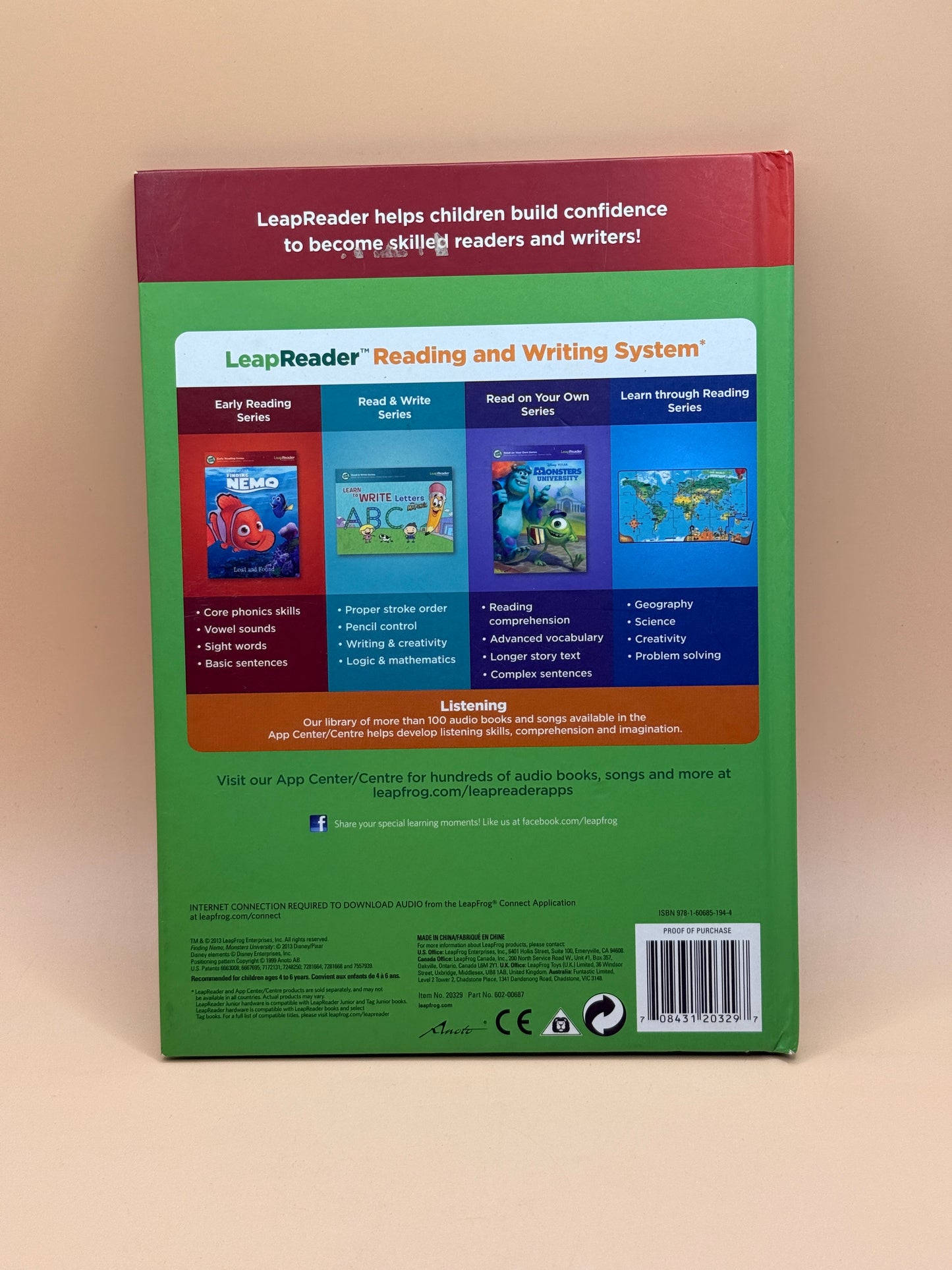 Leap Frog LeapReader: Cinderella: The Heart That Believes by Disney