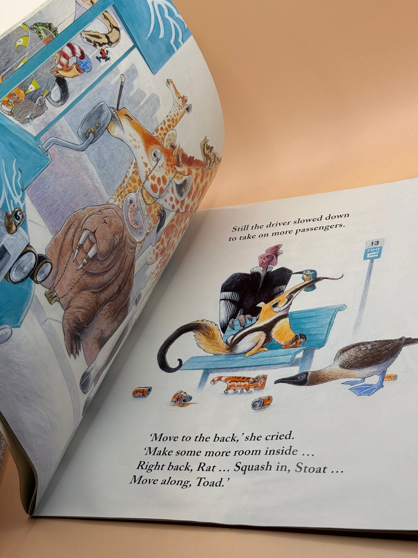 The Bus to the Zoo by Mary Murphy