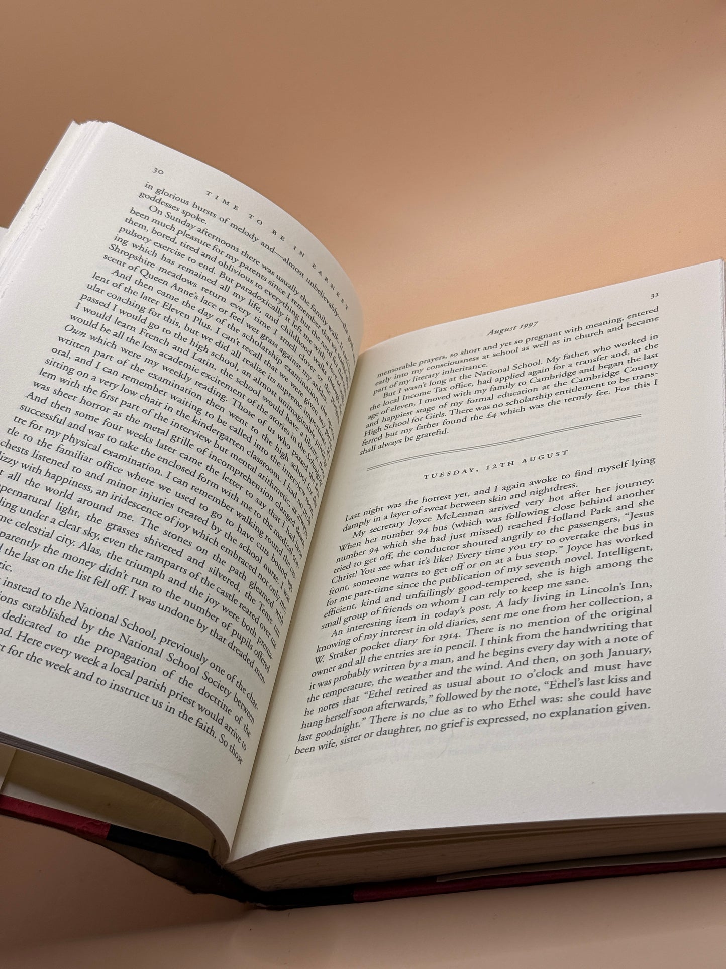 Time to Be in Earnest: A Fragment of Autobiography by P. D. James
