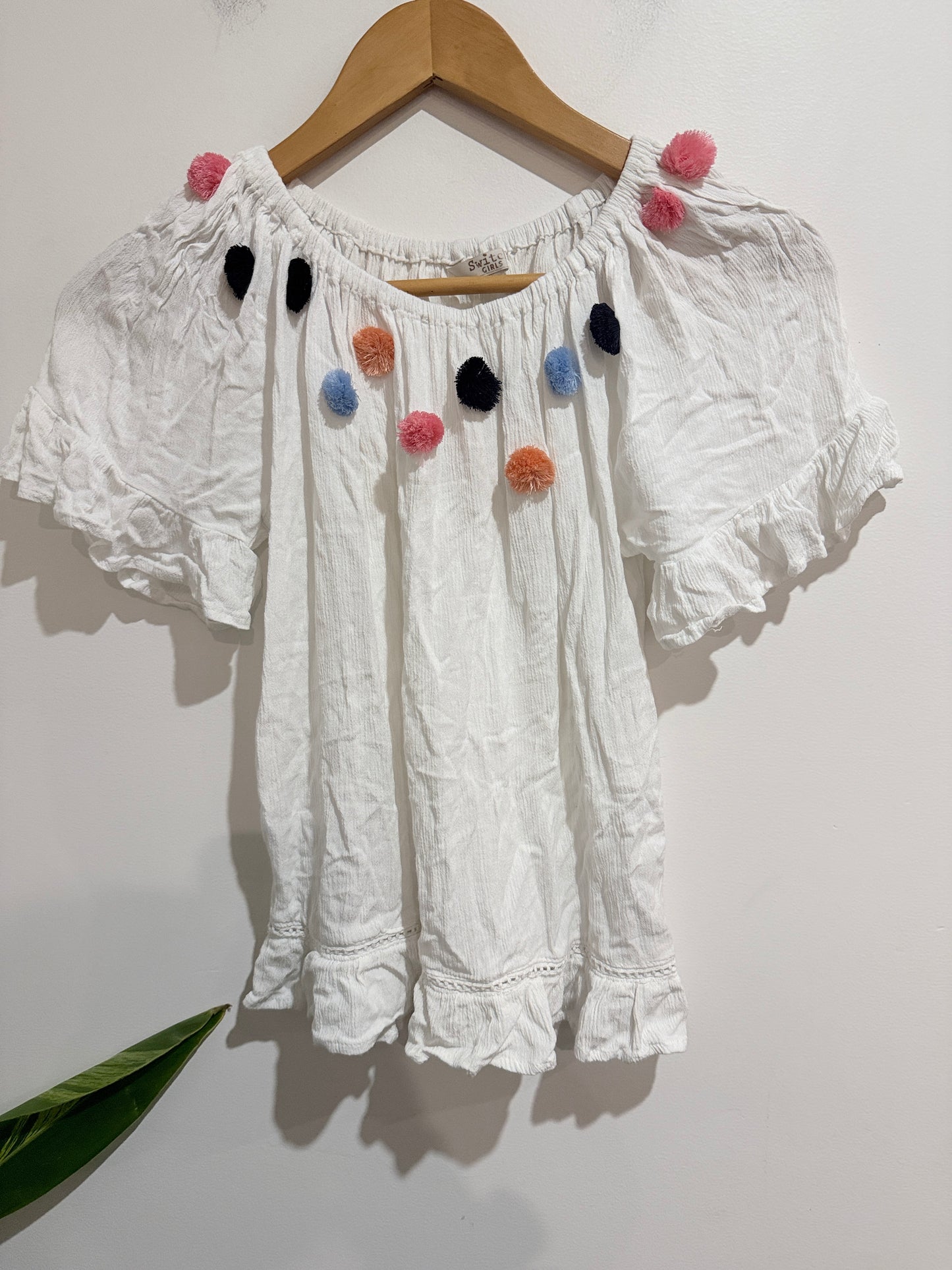 Switch Girls Off-shoulder Top Size 12