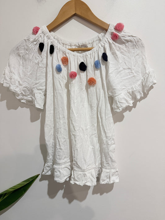 Switch Girls Off-shoulder Top Size 12