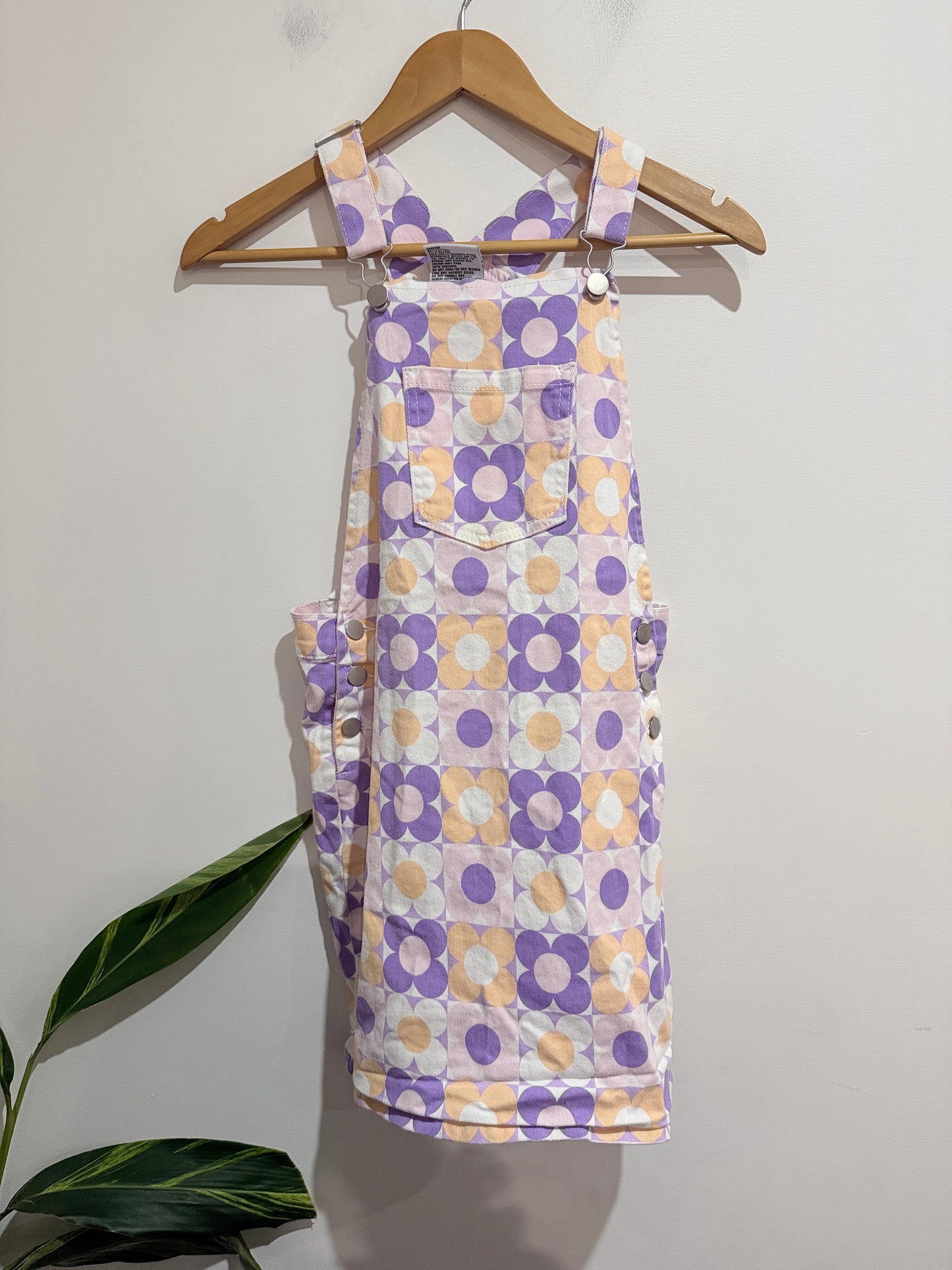 Miss Mango Toddler Floral Overall Set Size 14