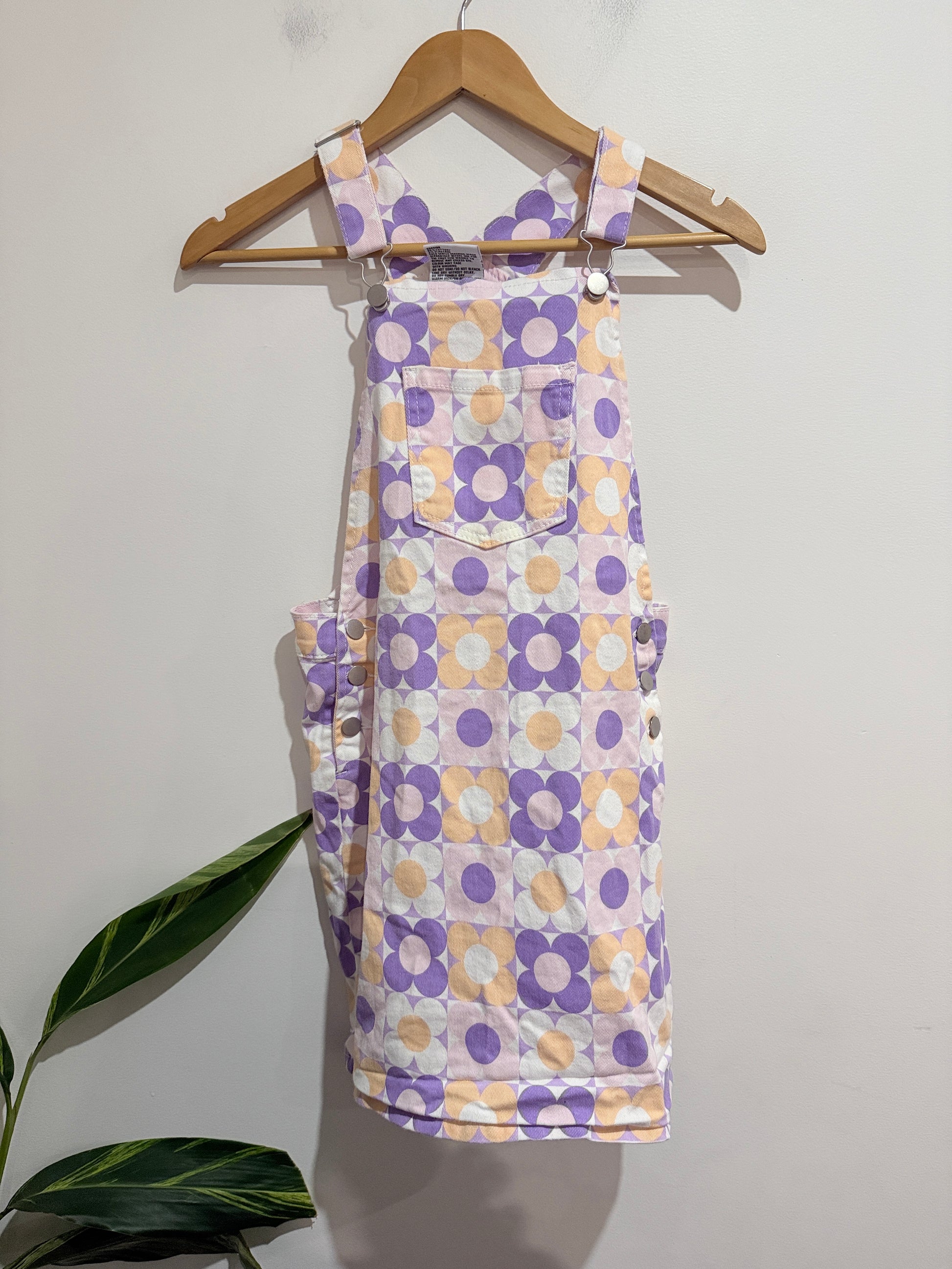 Miss Mango Toddler Floral Overall Set Size 14