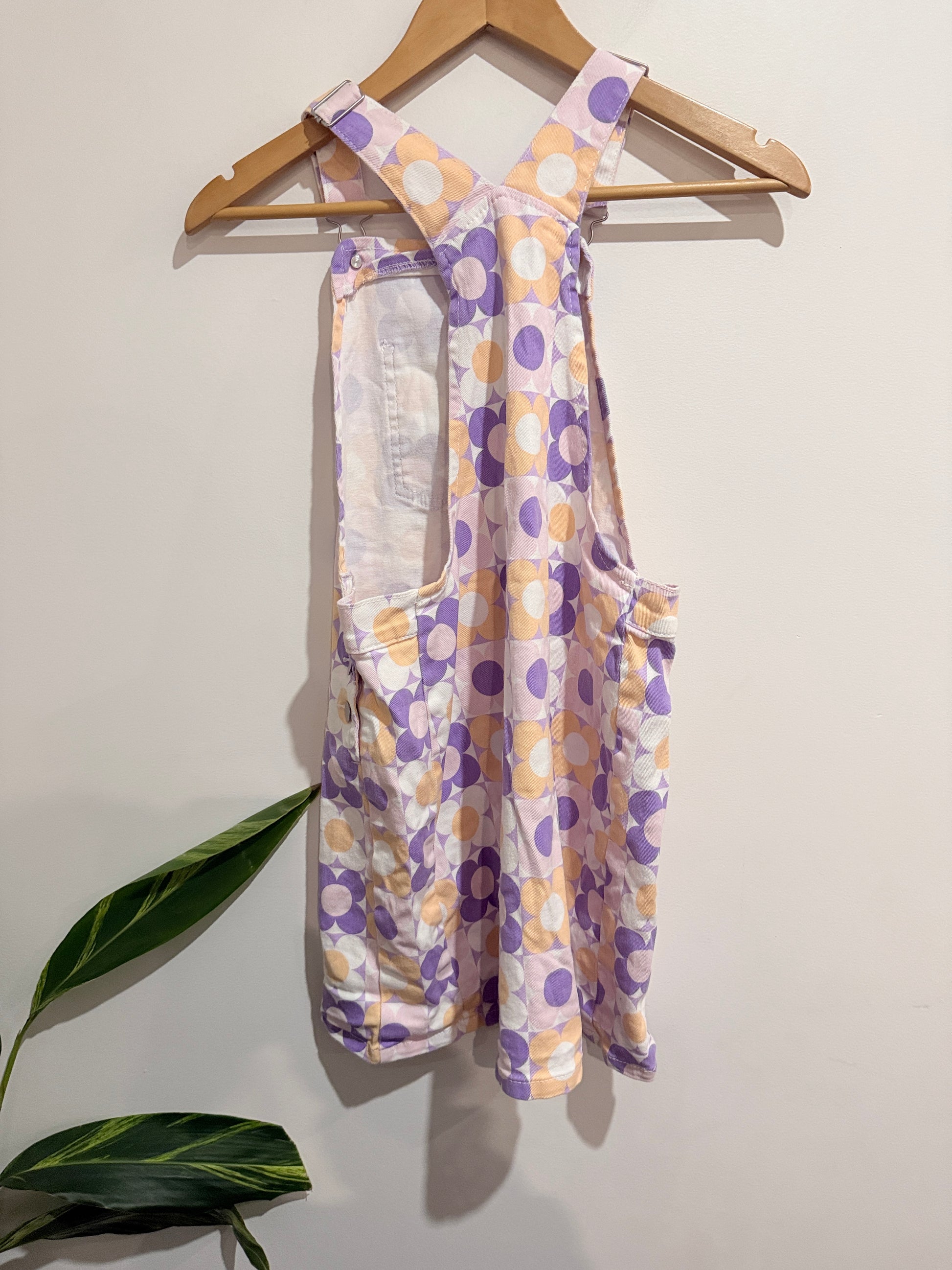 Miss Mango Toddler Floral Overall Set Size 14