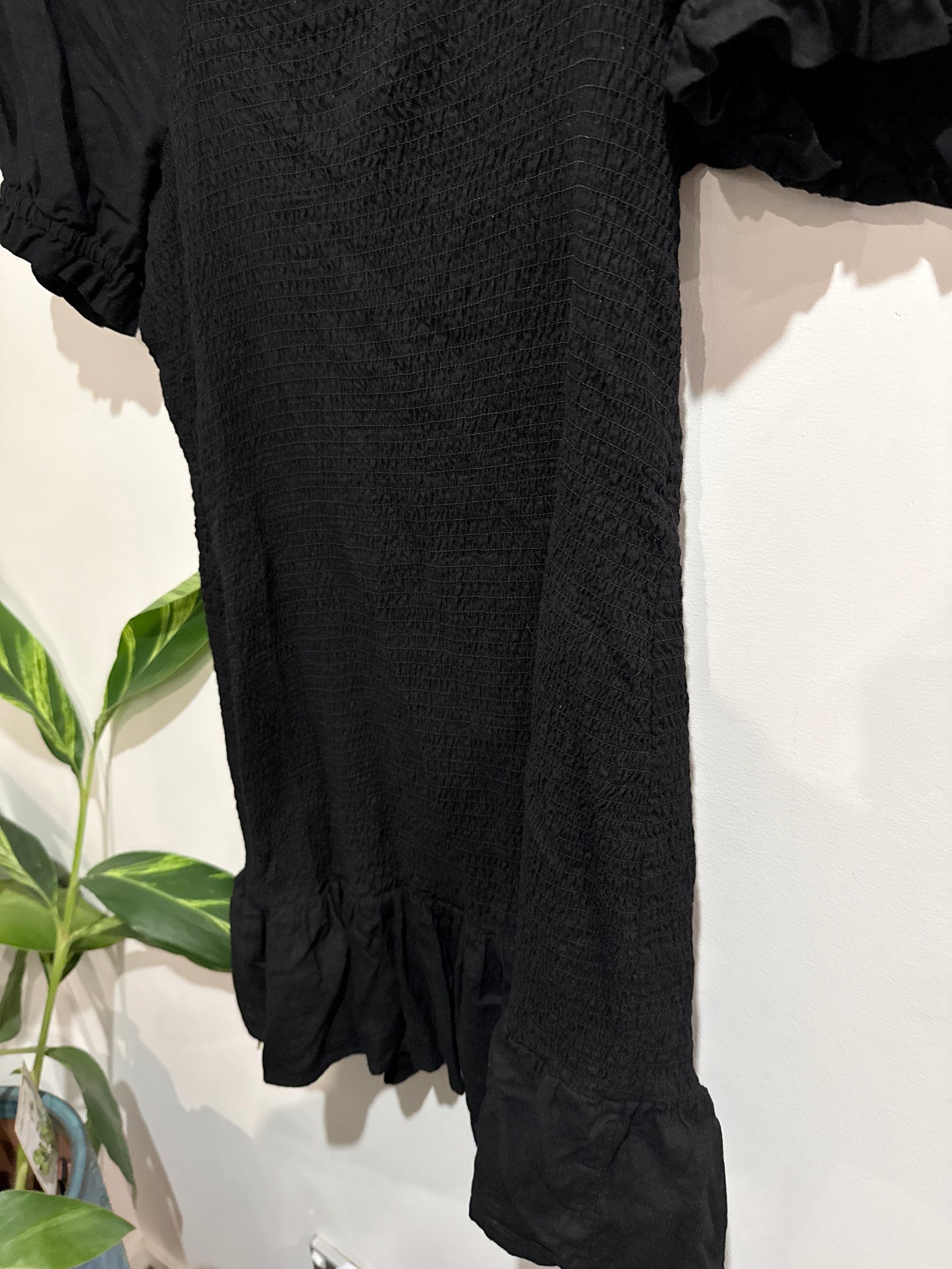Anko Smocked Puff Sleeve Mini Dress Size 12