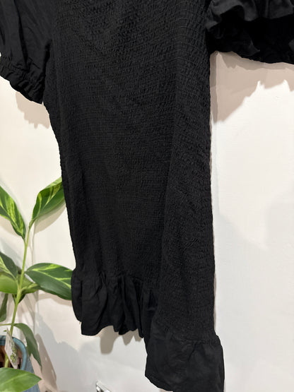 Anko Smocked Puff Sleeve Mini Dress Size 12