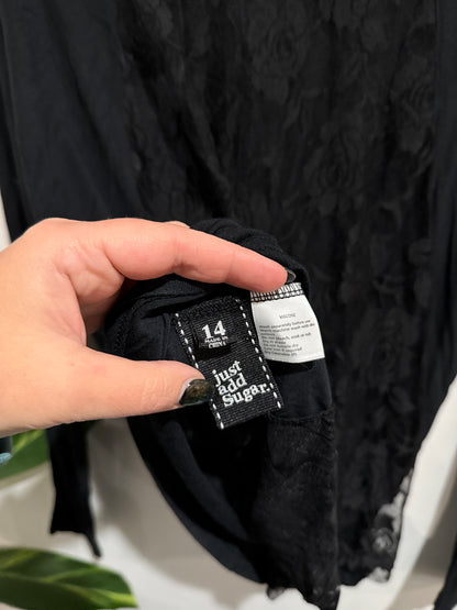 Just Add Sugar Long-sleeve Top Size 14