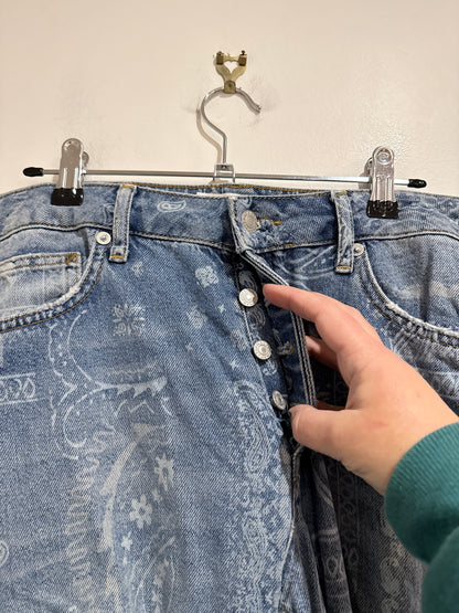 Topman Distressed Denim Jeans Size W34 | L32