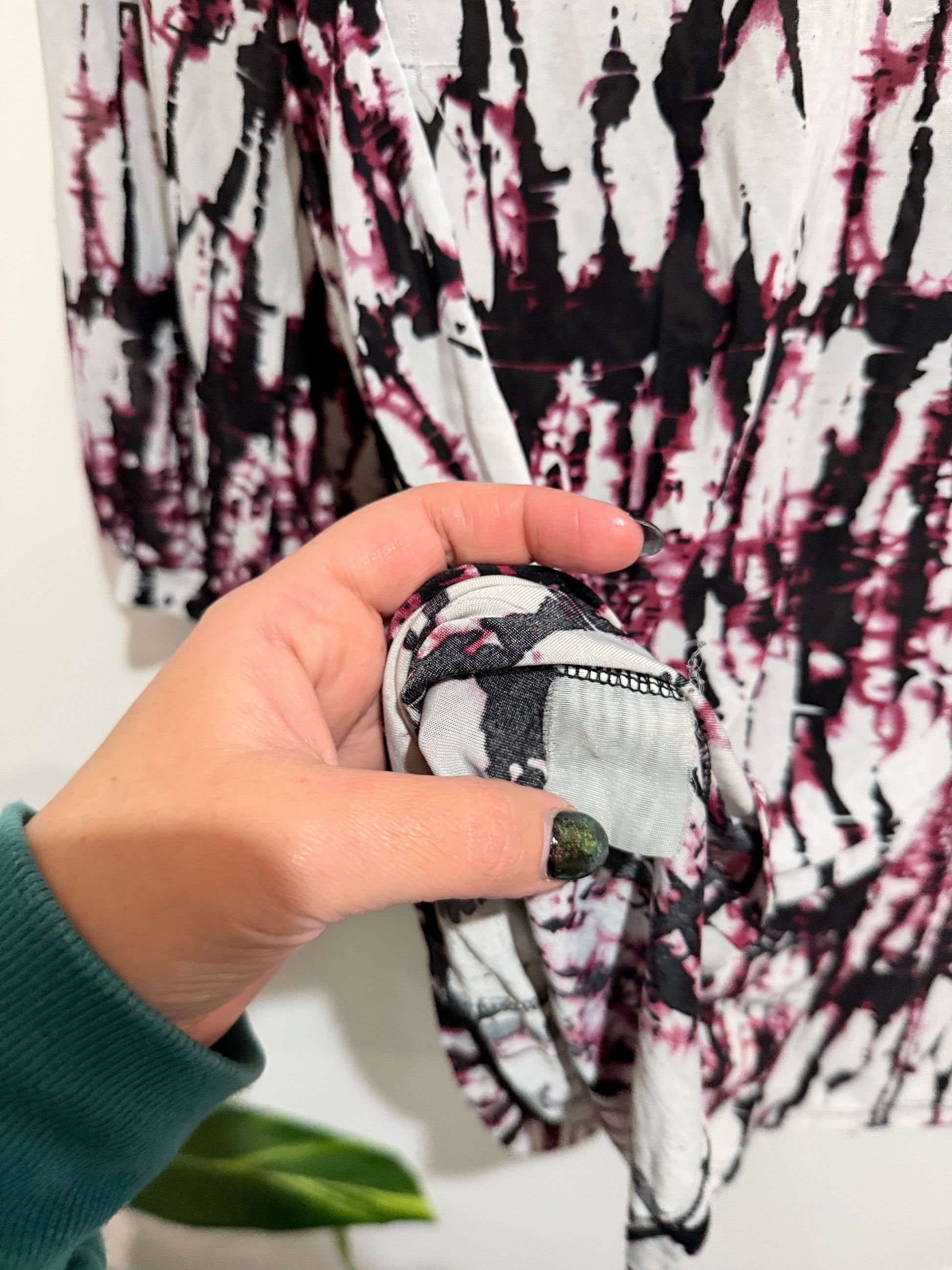 Joanna Morgan Reiss Orla Ikat Print Mini Dress Size M
