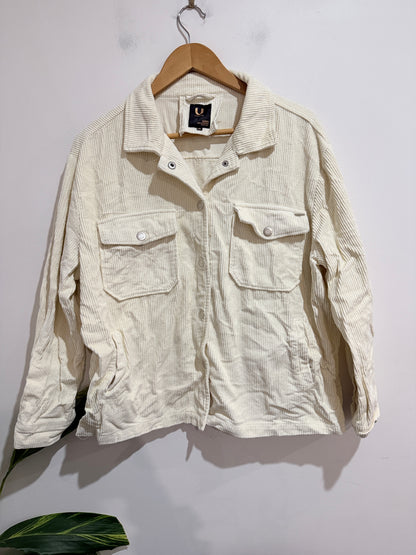 USED Premium Goods Corduroy Trucker Jacket Size 16