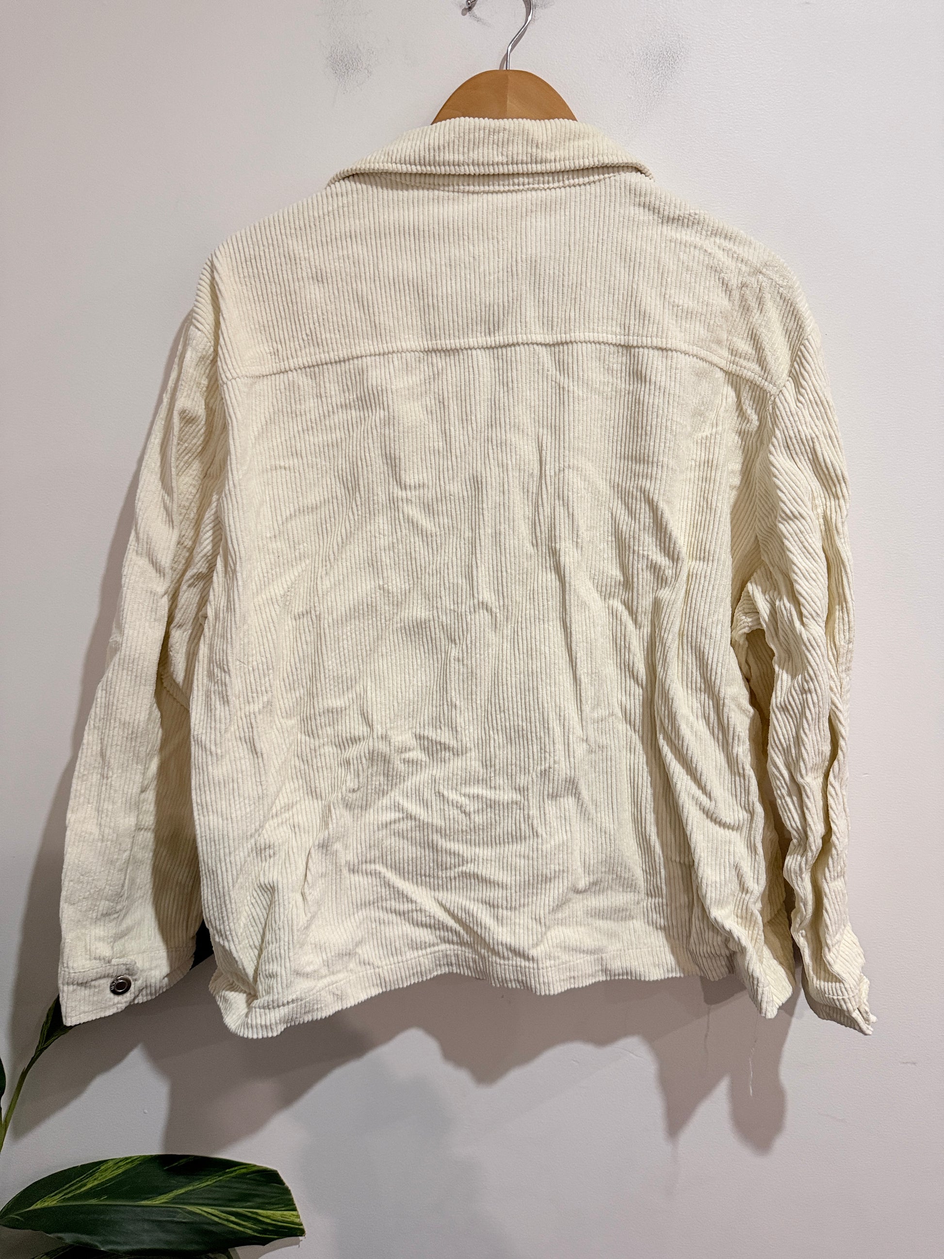 USED Premium Goods Corduroy Trucker Jacket Size 16