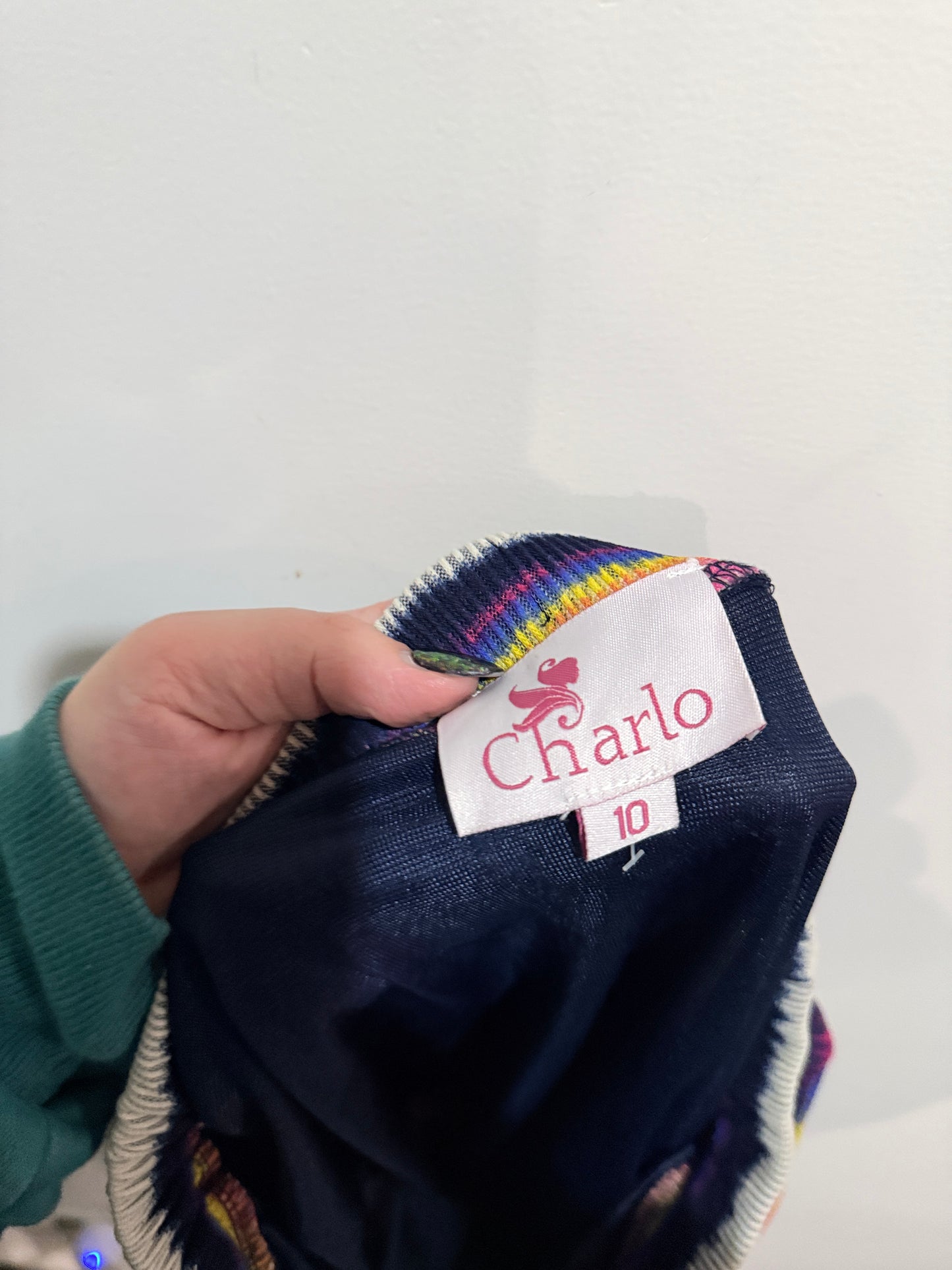 Charlo Long Knit Skirt Size 10