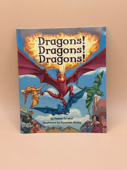 Ready to Read: Dragons! Dragons! Dragons! by Feana Tu‘akoi