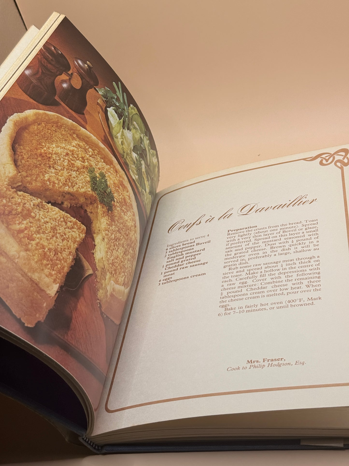 The Royal Blue & Gold Cook Book by The Marchioness of Cambridge
