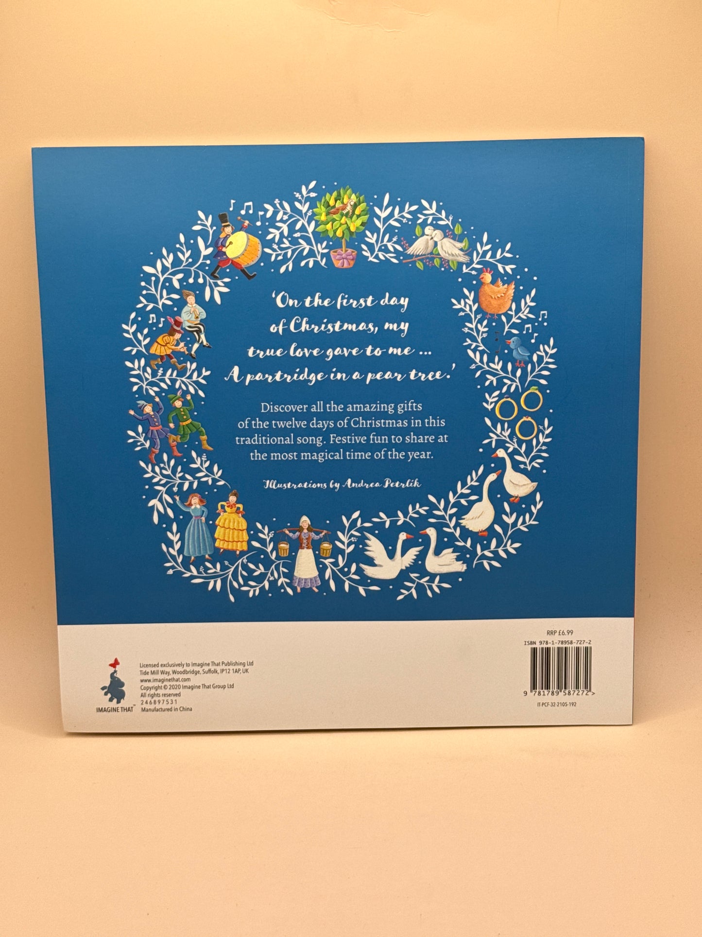 The Twelve Days of Christmas illustrated by Andrea Petrlik