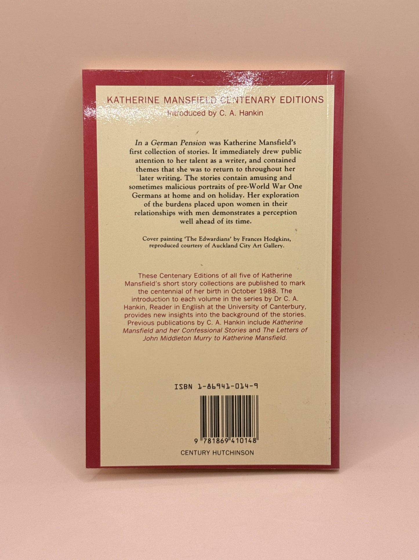 In a German Pension by Katherine Mansfield