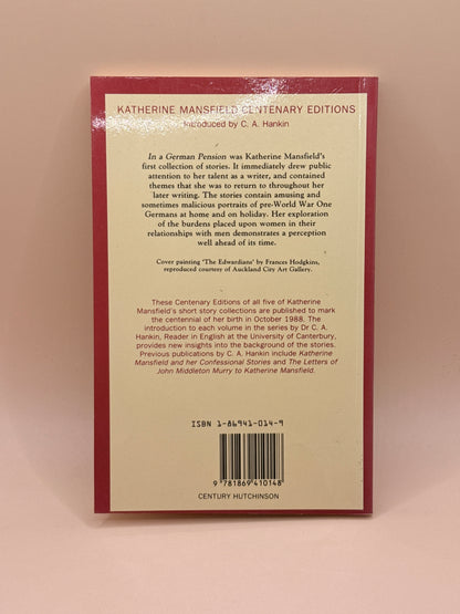 In a German Pension by Katherine Mansfield