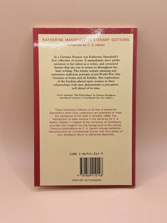 In a German Pension by Katherine Mansfield