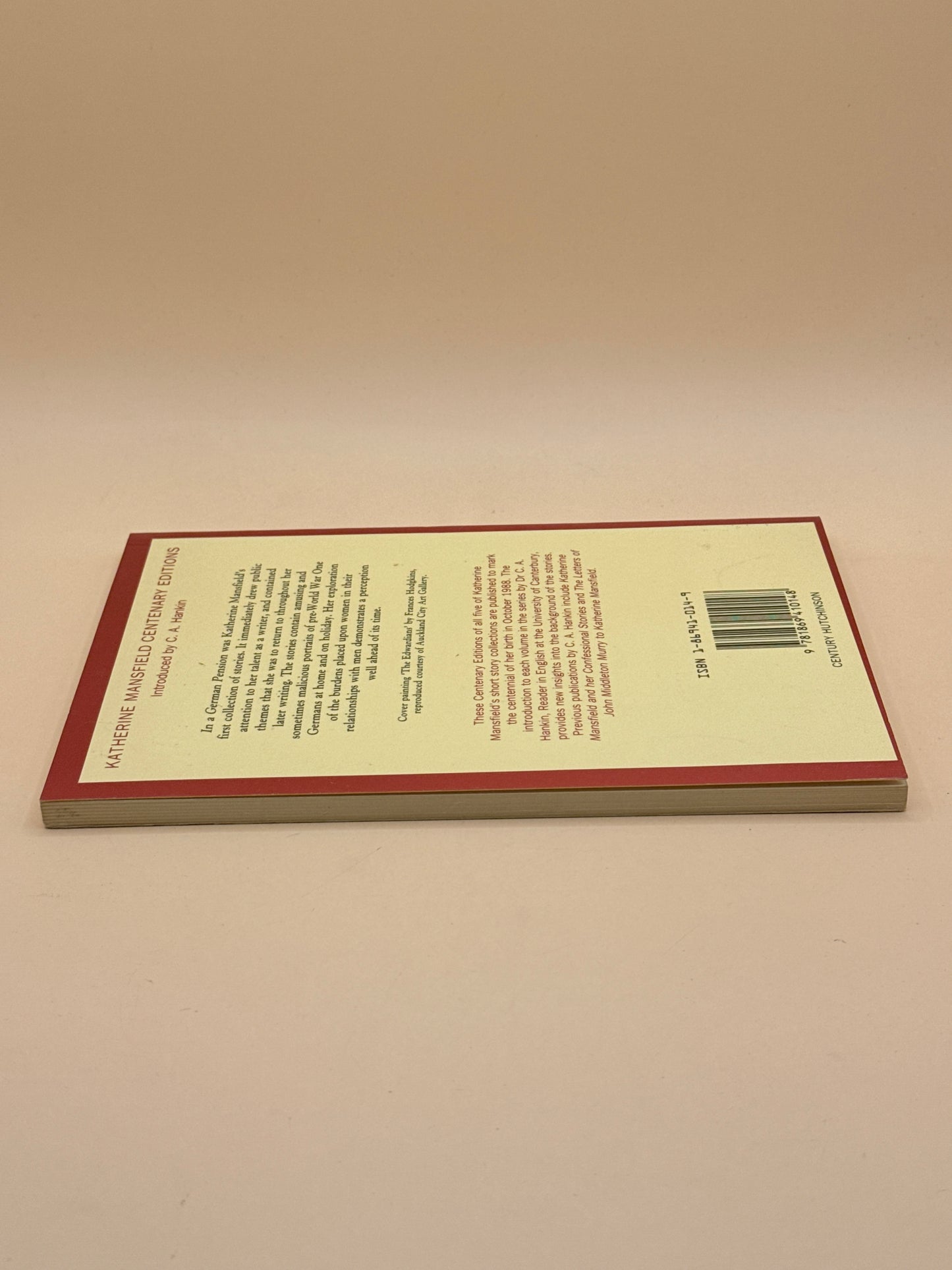 In a German Pension by Katherine Mansfield