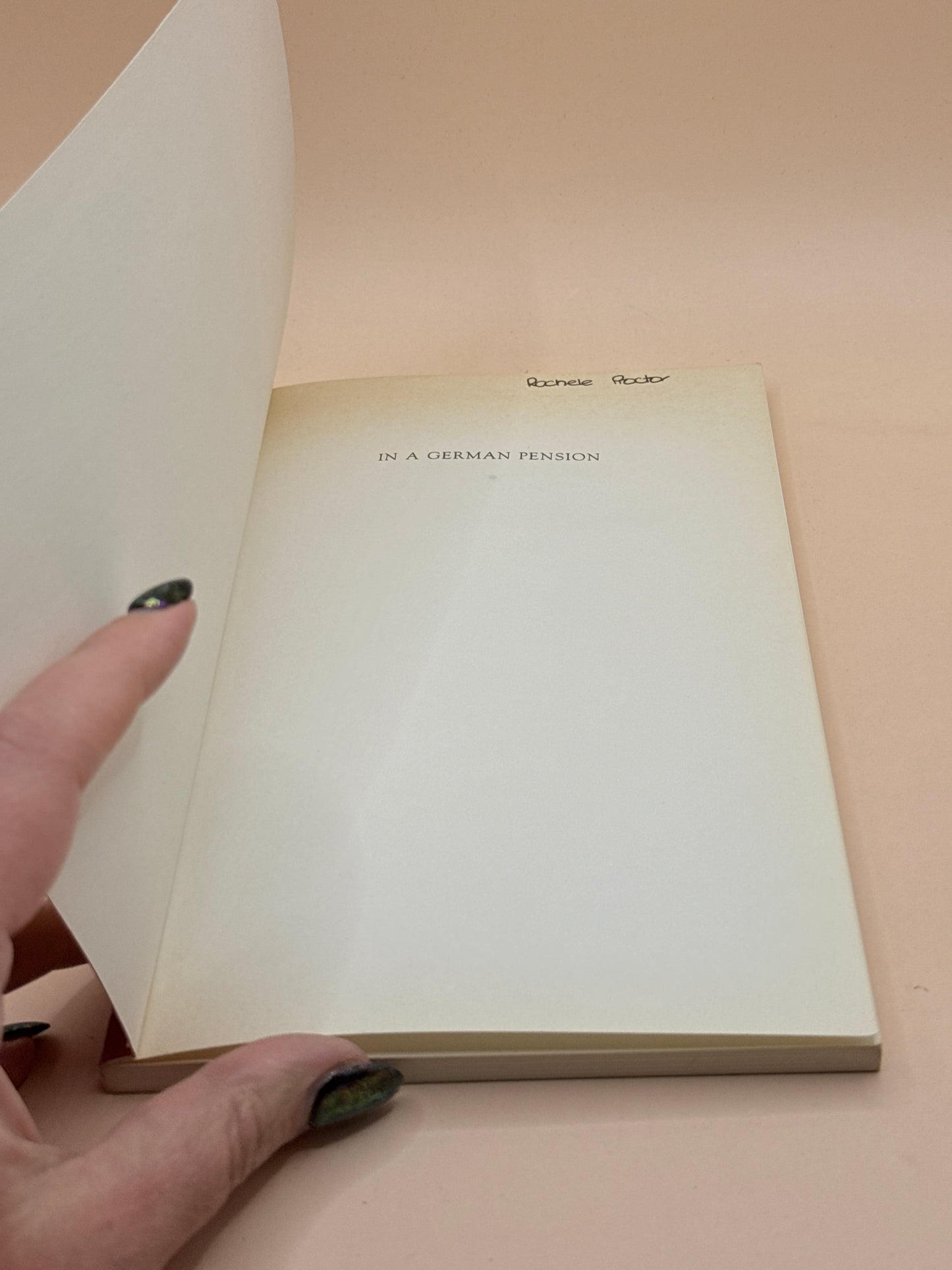 In a German Pension by Katherine Mansfield