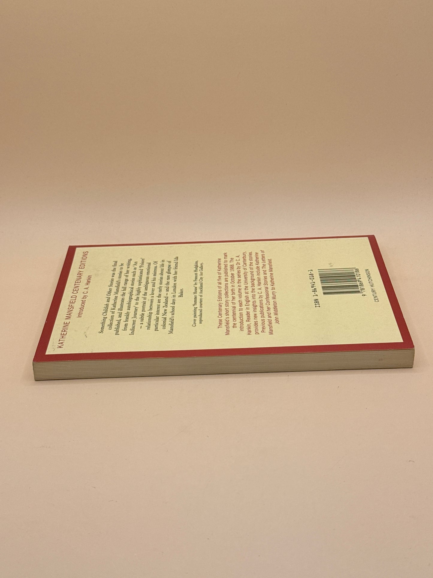 Something Childish and Other Stories by Katherine Mansfield