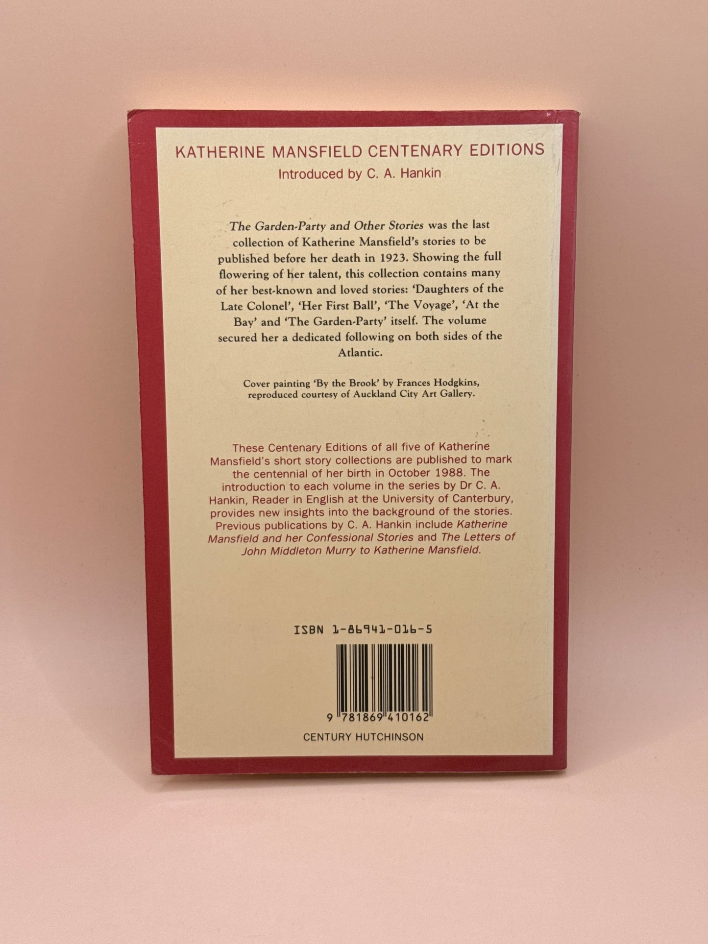 The Garden-Party and Other Stories by Katherine Mansfield