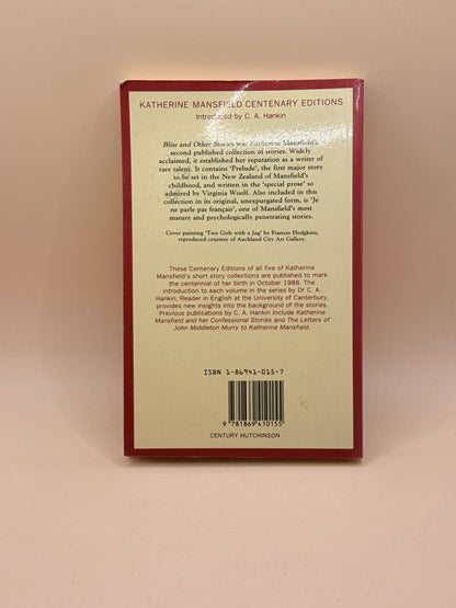 Bliss and Other Stories by Katherine Mansfield
