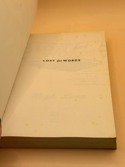 Lost for Words by Hugh Lunn