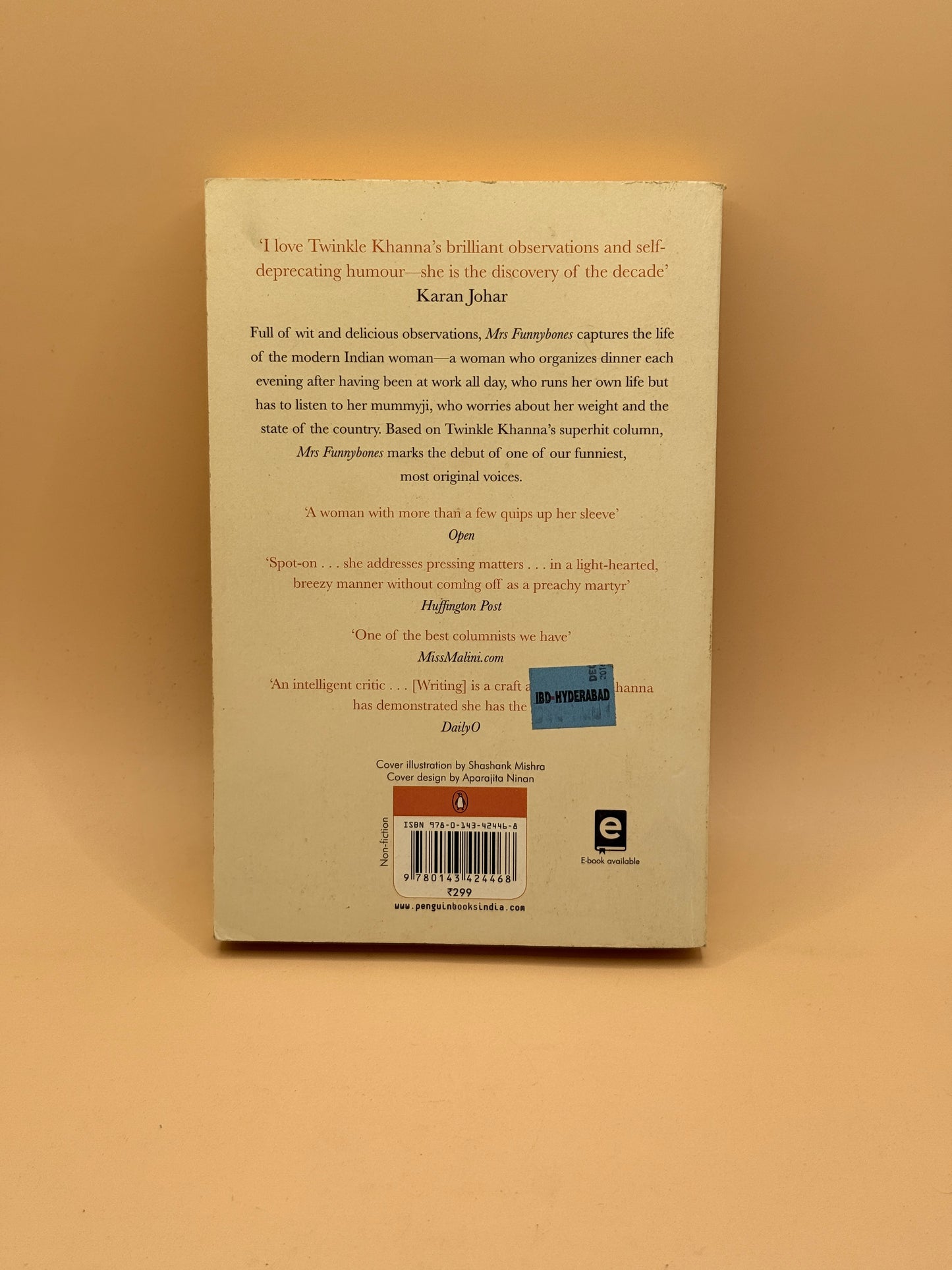 Mrs Funnybones by Twinkle Khanna